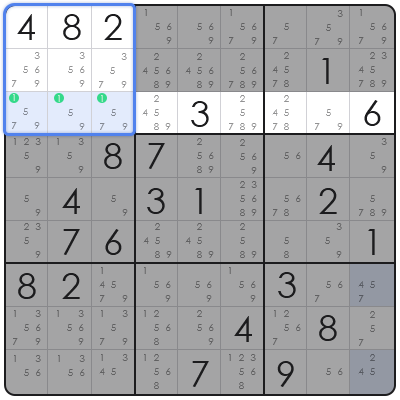 sudoku hidden pairs